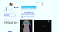 Desktop Screenshot of chesapeakegymnastics.net